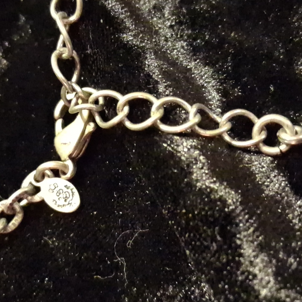 Premier Designs Silver Floral Charm Necklace - Picture 6 of 8